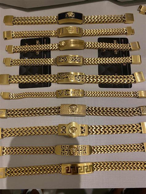 Pulseiras Versace 